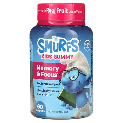 The Smurfs, Kids Berry Gummy Supplements
