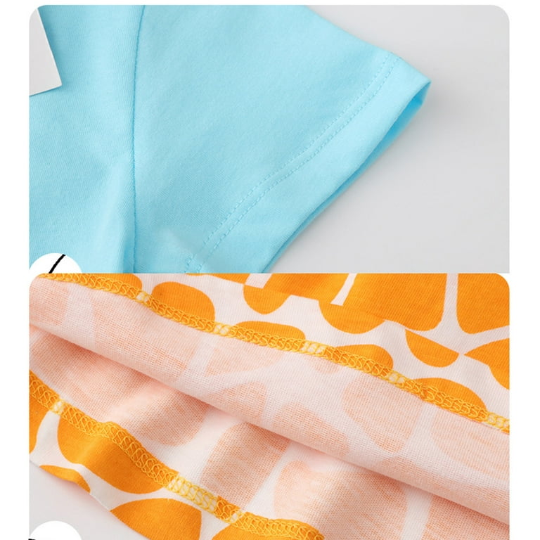 Jumping Meters Giraffe Short Sleeve Dress