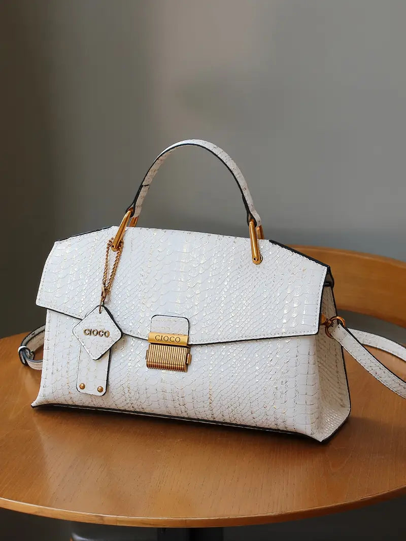 CIOCO Kiss Lock Snake Handbags