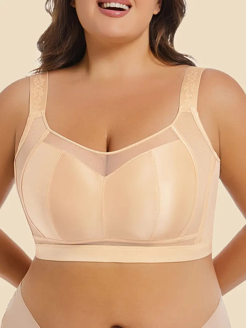 Wingslove Plus Size French Seamless Bra