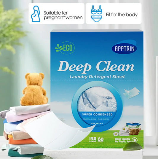 APPTRIN Eco Laundry Detergent Sheets