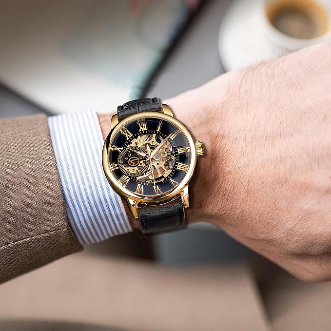 Forsining 3D Skeleton Luxe Watches
