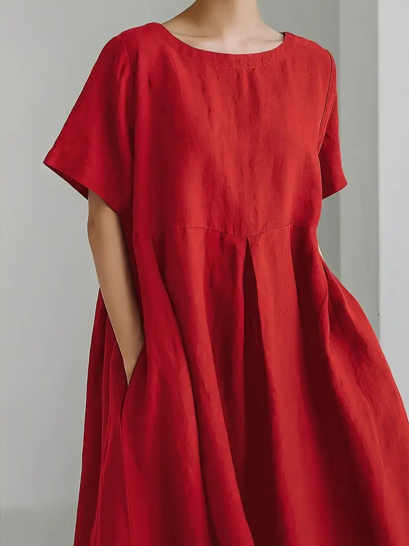 SLPY Linen Maxi Dress