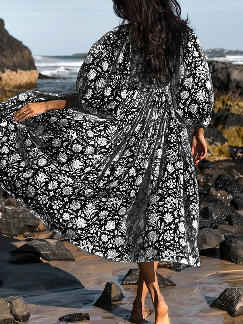 Eilly Bazar Viscose Printed Dress