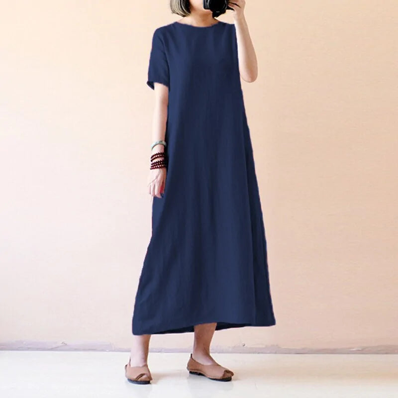 Emery Rose Cotton Maxi Dress