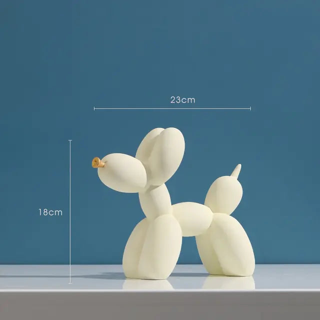 Balloon Dog Resin Figurines