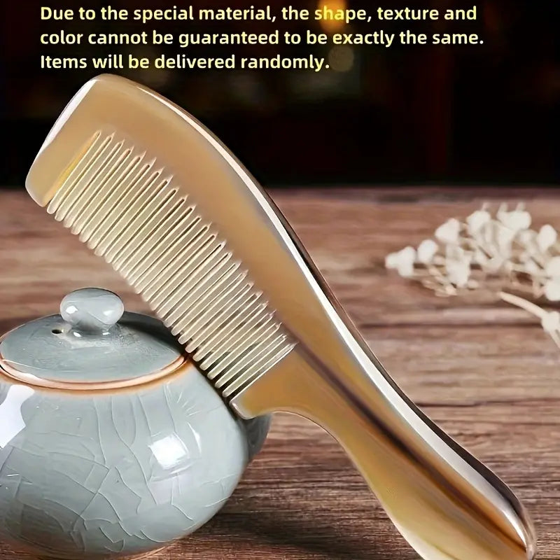 Ox Horn Premium Finishing Comb