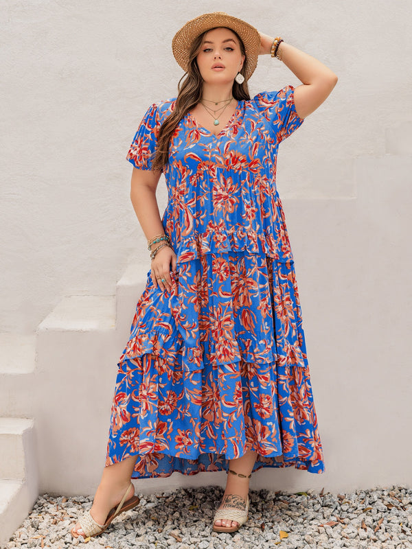 Rustty Dustty Plus Size Viscose Boho Dress