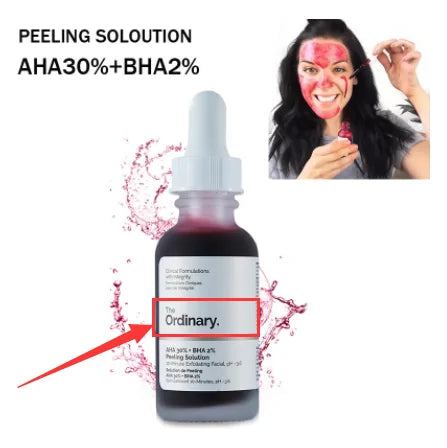 The Ordinary - 30ml AHA 30% + BHA 2% Face Peeling Solution Serum