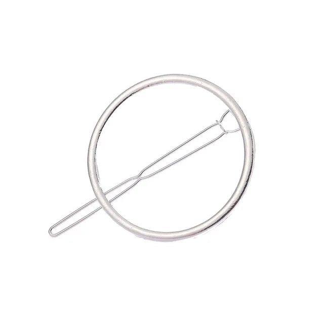 Gold and Silver Hair Clips