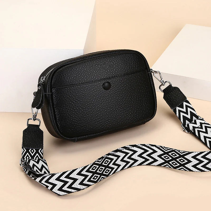 Chic Leather Designer Crossbody Bags