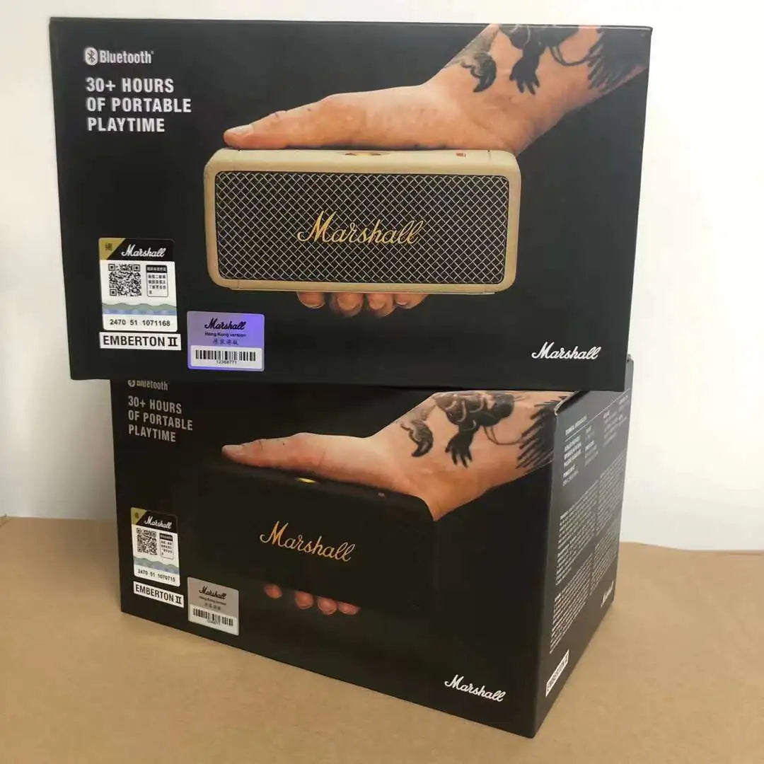 MARSHALL EMBERTON II Powerful Bass Speakers
