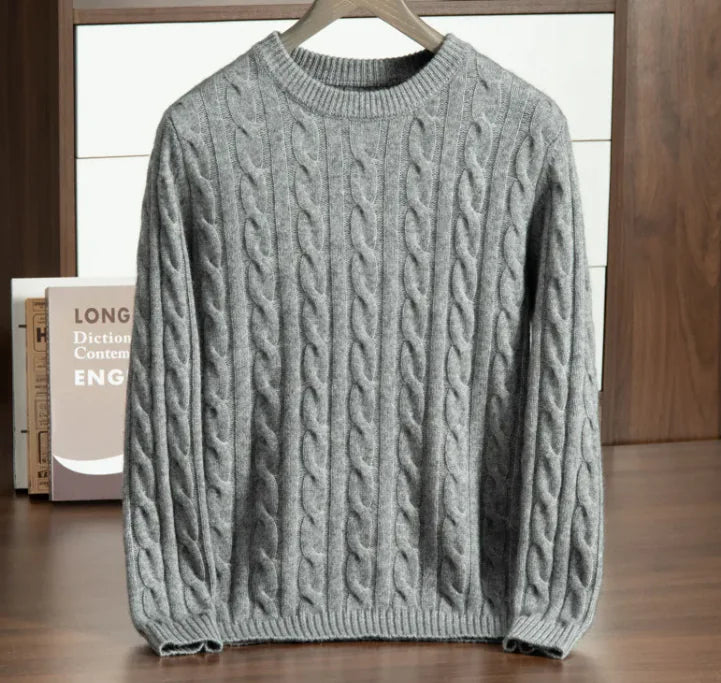 Davinci Pure Albas Cashmere Cable Pullover
