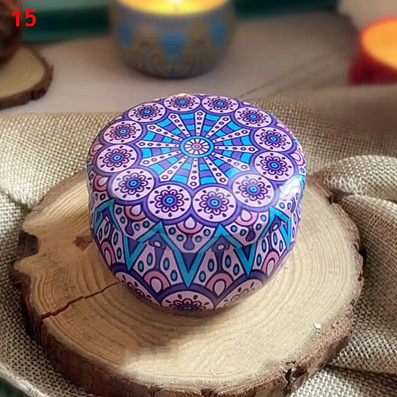 Scented 100% Natural Soy Candles - Vintage Flower Jars