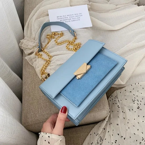 Scrub Vegan Leather Crossbody Bag