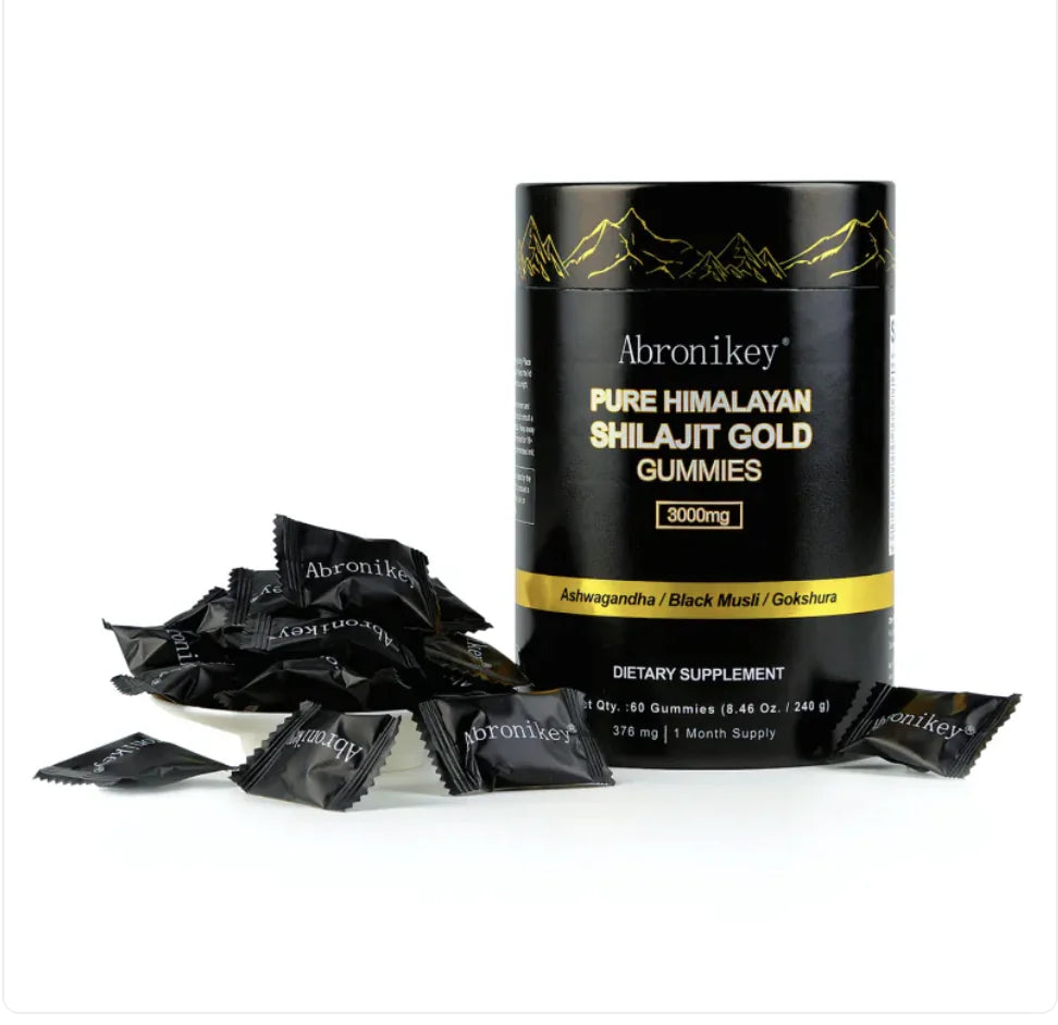 Abronikey Pure Himalayan Shilajit Gold Gummies