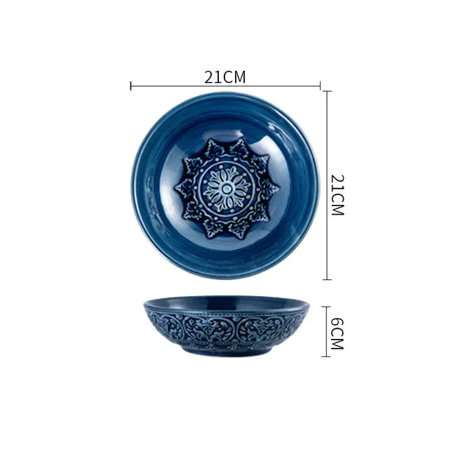 Luxury Linkori Blue Tableware