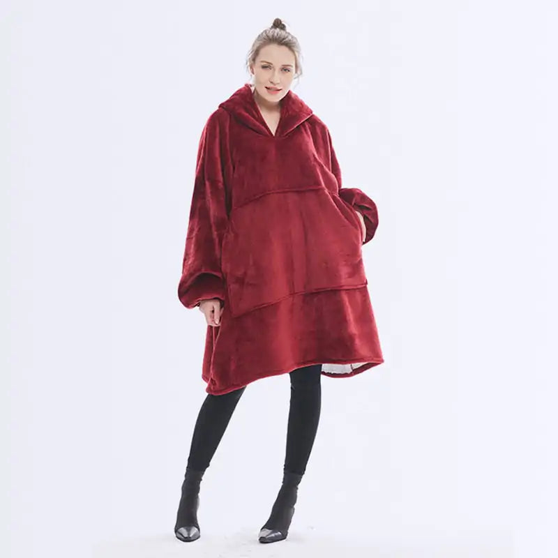 Comfy Oversized Blanket Hoodie