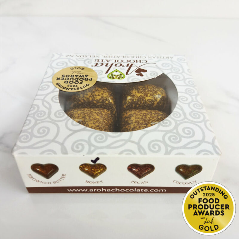 Aroha Honey Caramel Hearts