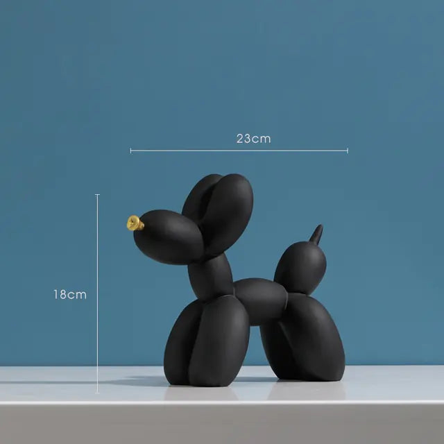 Balloon Dog Resin Figurines