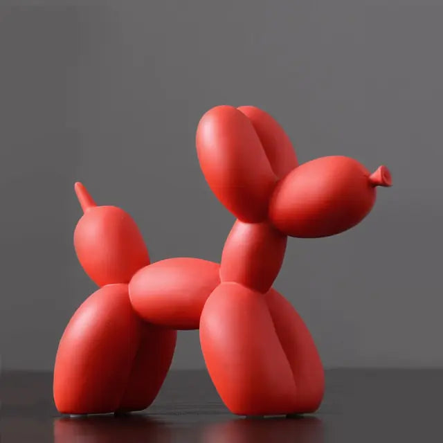 Balloon Dog Resin Figurines