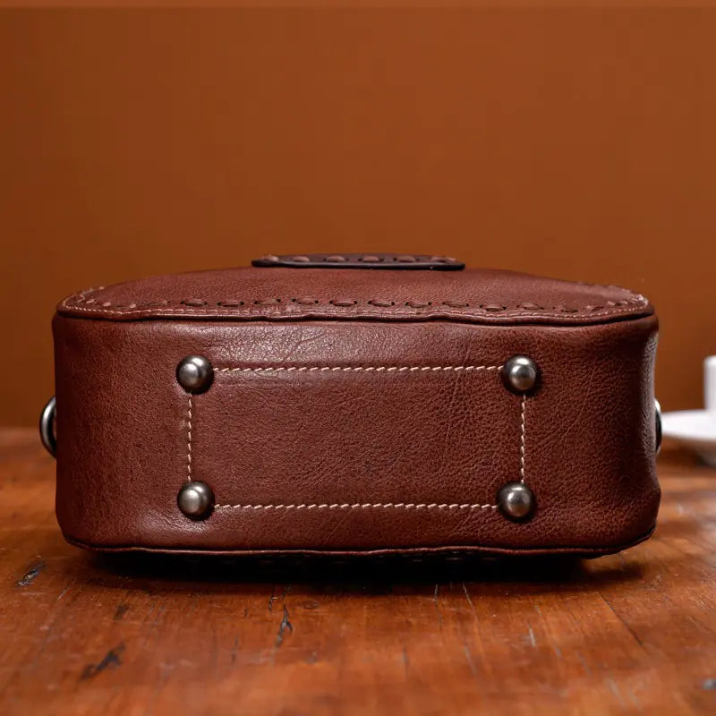 Ginni Vintage Genuine Leather Crossbody Handbags
