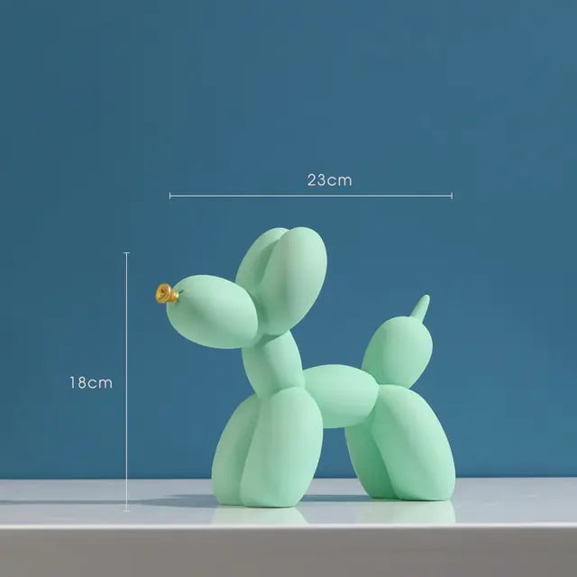 Balloon Dog Resin Figurines