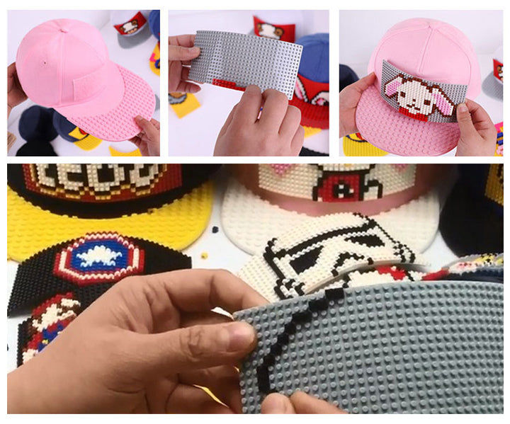 DIY Personalized LEGO Baseball Caps for Kids and Adults