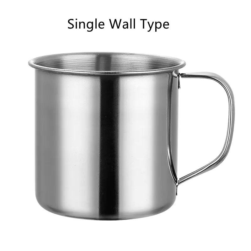 Double Wall Stainless Steel Coffee Mugs