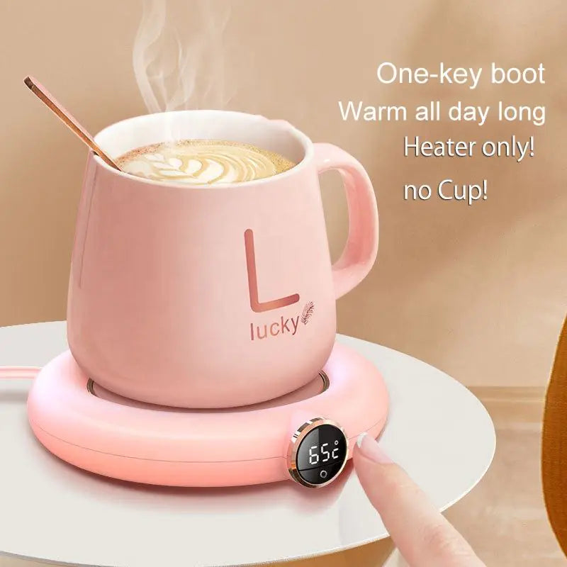 Smart Thermostatic USB Coffee Cup Heating Coaster