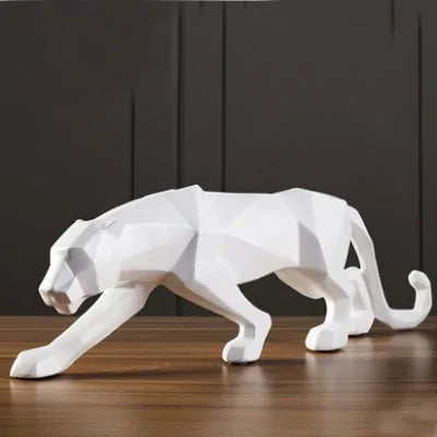 ERMAKOVA Panther Geometric Resin Figurines