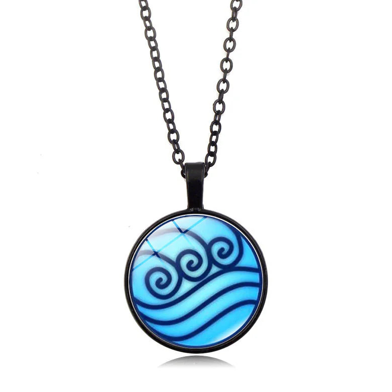 Zodiac Elements Glass Radiant Pendants