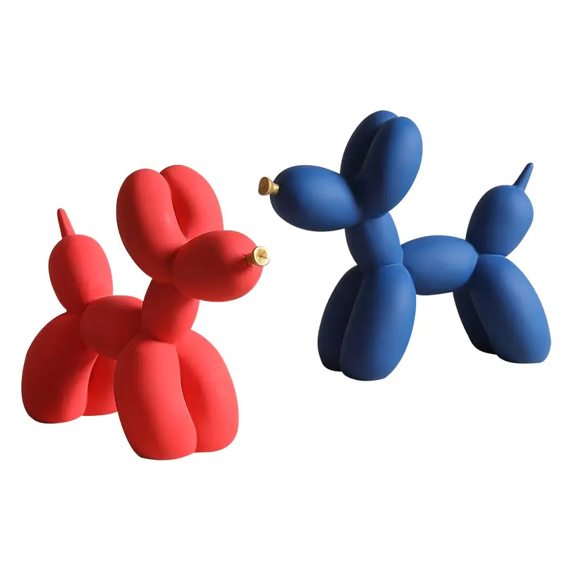 Balloon Dog Resin Figurines