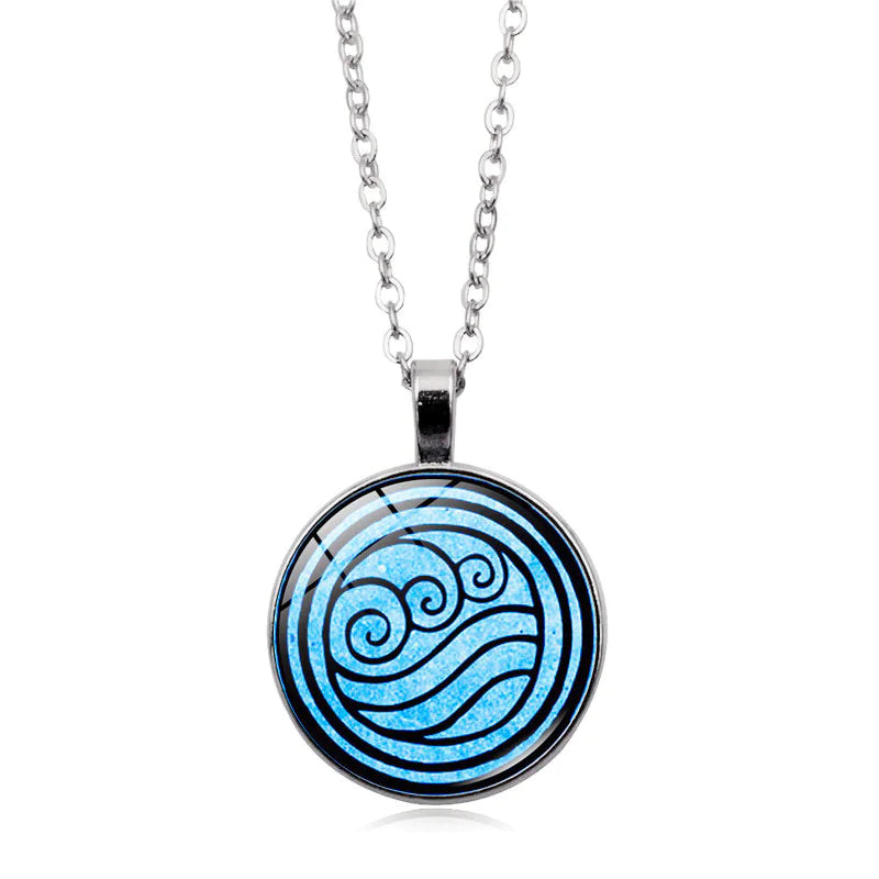 Zodiac Elements Glass Radiant Pendants