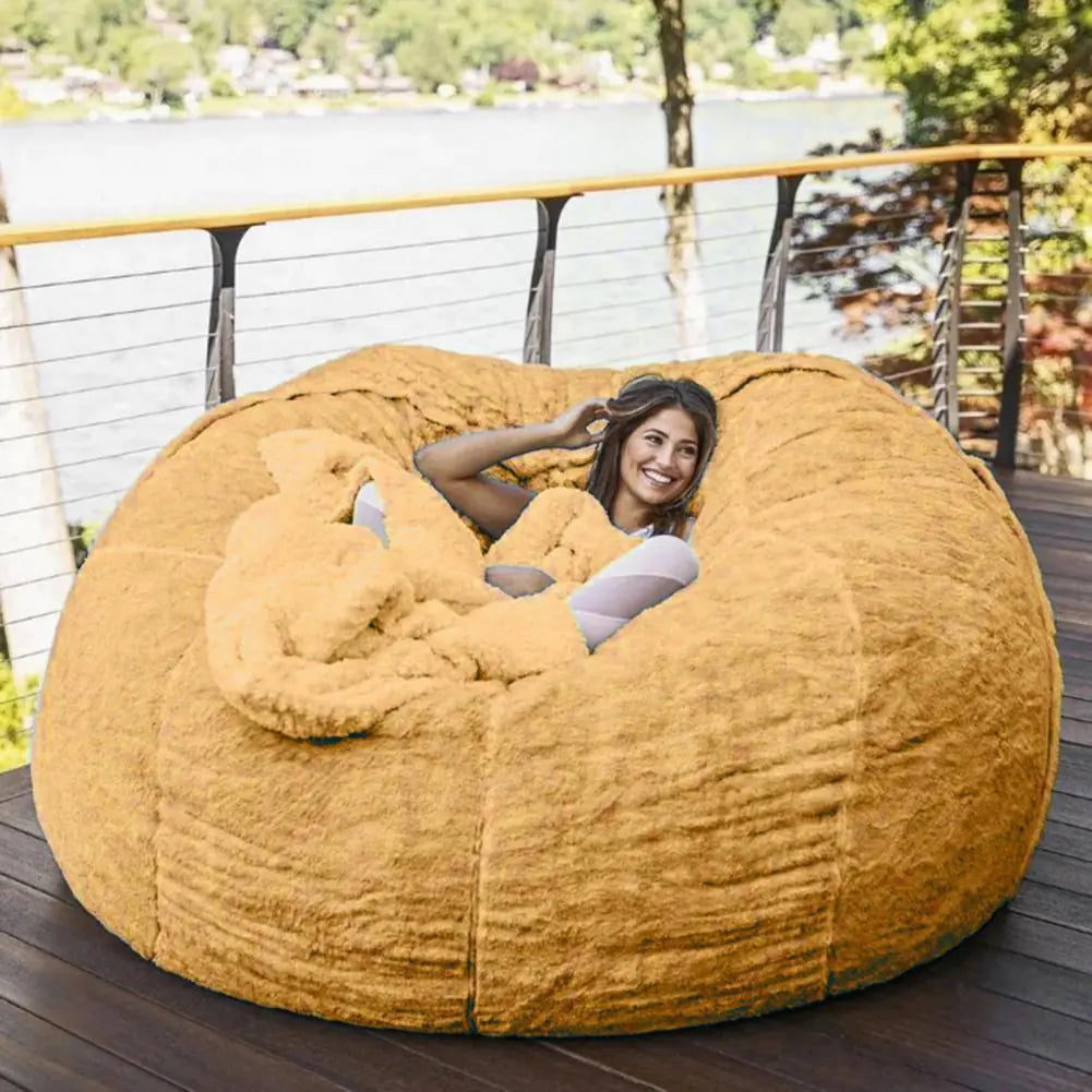 Giant Fluffy Fur Bean Bag Covers