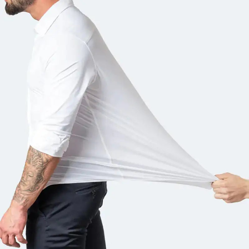 Ice Silk Ultra Flexible Business Shirts