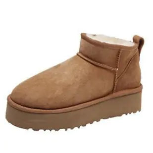 Sheepskin Anti-Skid Snow Boots