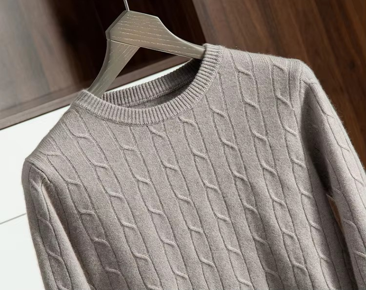 Davinci Pure Albas Cashmere Cable Pullover