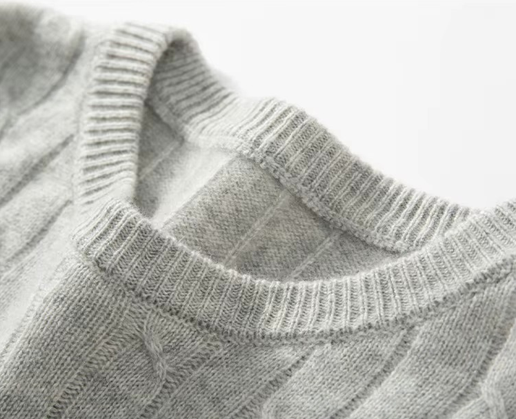 Davinci Pure Albas Cashmere Cable Pullover