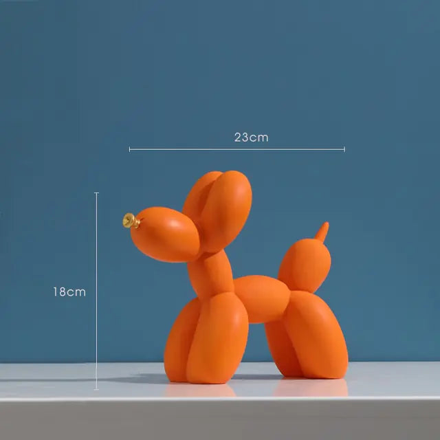 Balloon Dog Resin Figurines