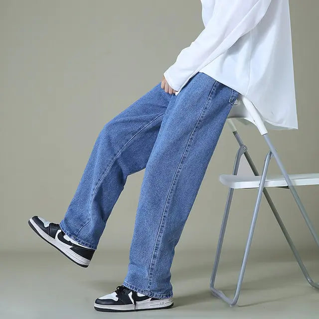 Wide Leg Denim Jeans