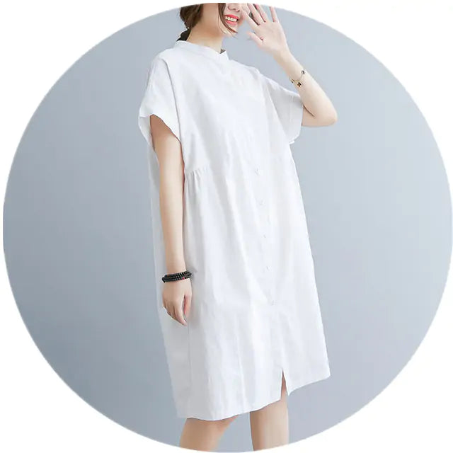 Sari Babydoll Shirt Dress