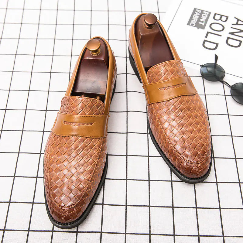Machista Woven Leather Shoes