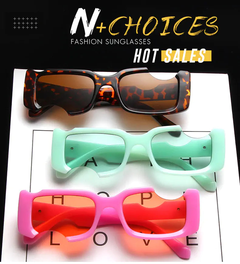 Notch Retro Designer Sunglasses