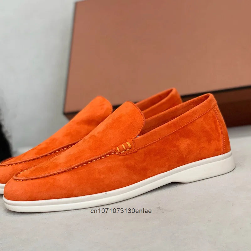 Fernando Vegan Suede Moccasins