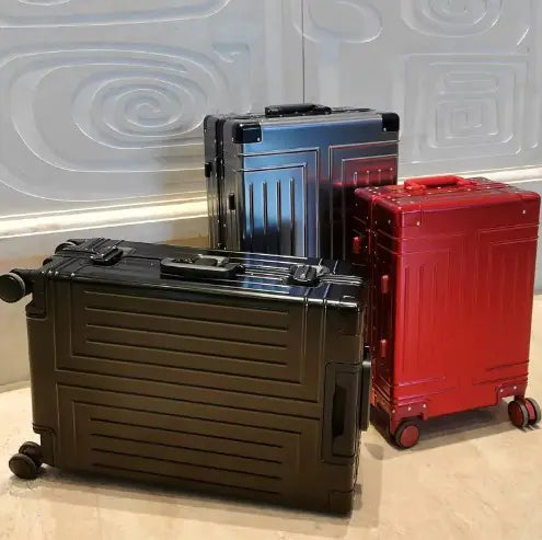 Aviation Grade Aluminum Travel Suitcases