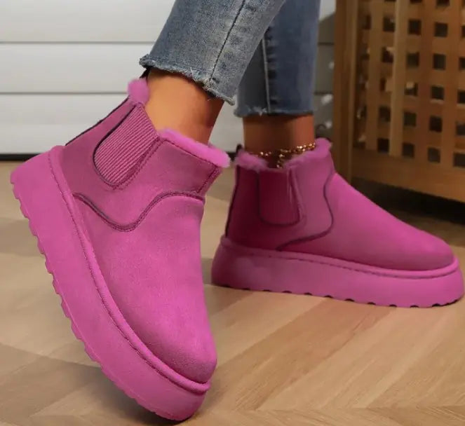 Platform Snow Boots