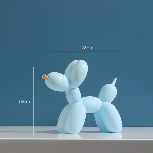 Balloon Dog Resin Figurines