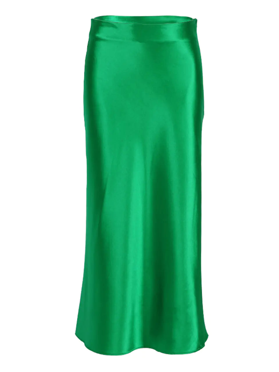 High-Waist A-Line Midi Skirts