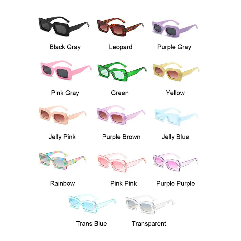 Retro Square Sunglasses